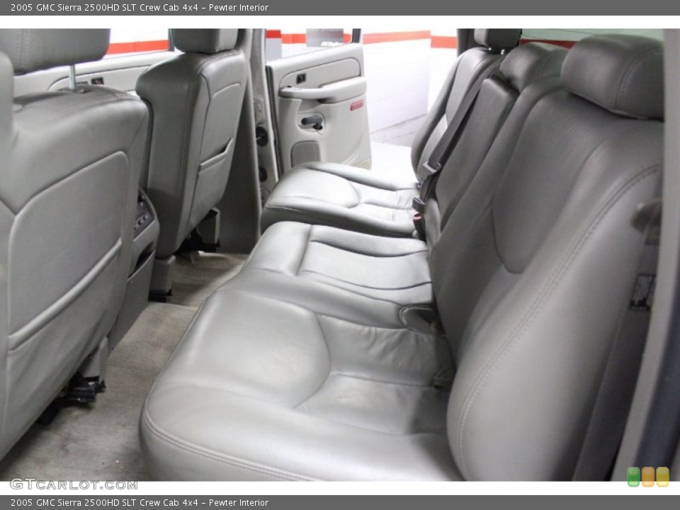 Pewter Interior Rear Seat for the 2005 GMC Sierra 2500HD SLT Crew Cab 4x4 #73051390