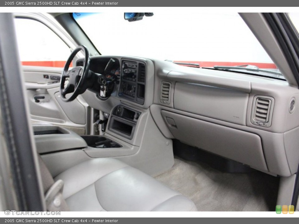 Pewter Interior Dashboard for the 2005 GMC Sierra 2500HD SLT Crew Cab 4x4 #73051459