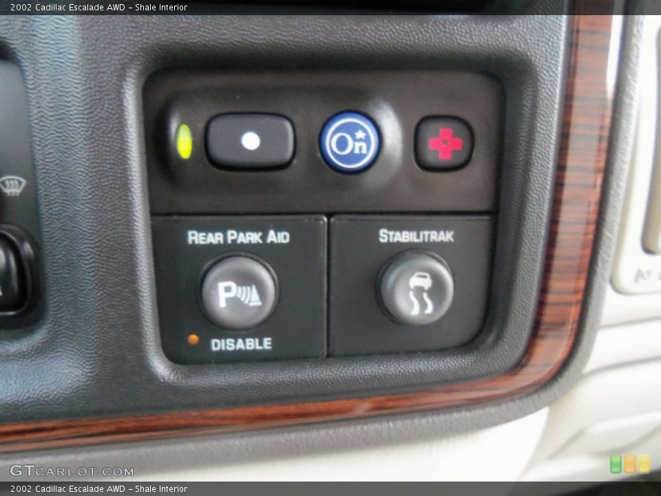 Shale Interior Controls for the 2002 Cadillac Escalade AWD #73052434