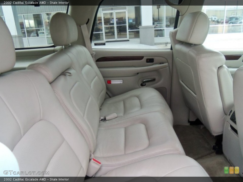 Shale Interior Rear Seat for the 2002 Cadillac Escalade AWD #73052488