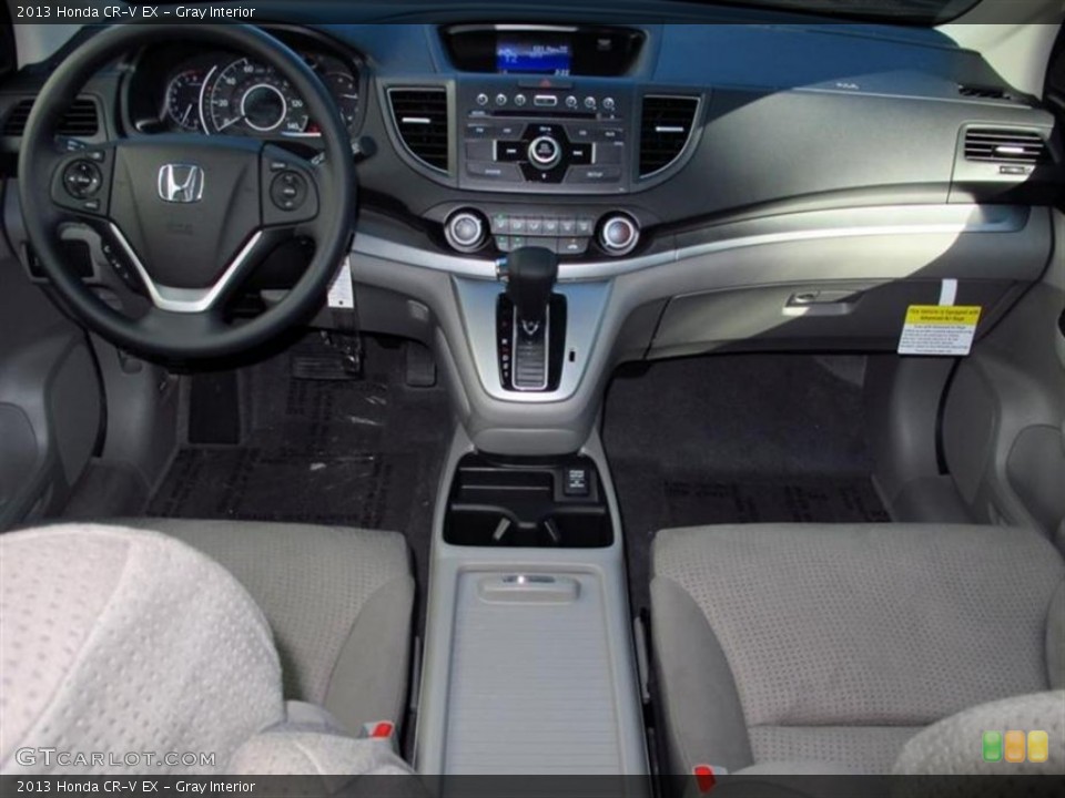 Gray Interior Dashboard for the 2013 Honda CR-V EX #73055592