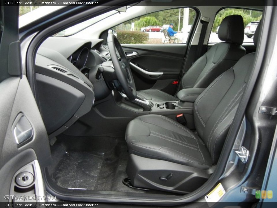 Charcoal Black Interior Front Seat for the 2013 Ford Focus SE Hatchback #73055709