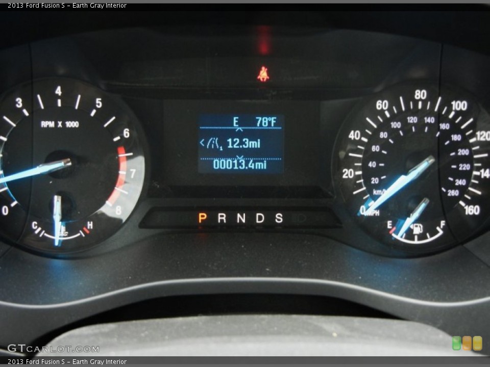 Earth Gray Interior Gauges for the 2013 Ford Fusion S #73056066