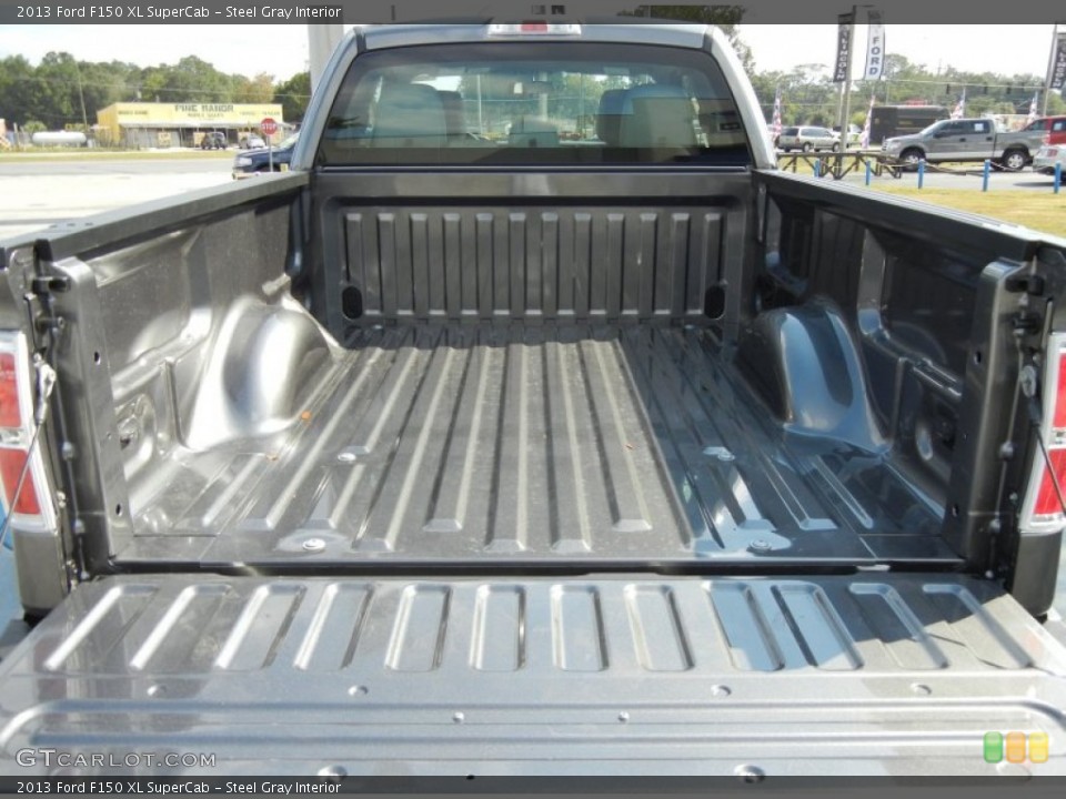 Steel Gray Interior Trunk for the 2013 Ford F150 XL SuperCab #73058127