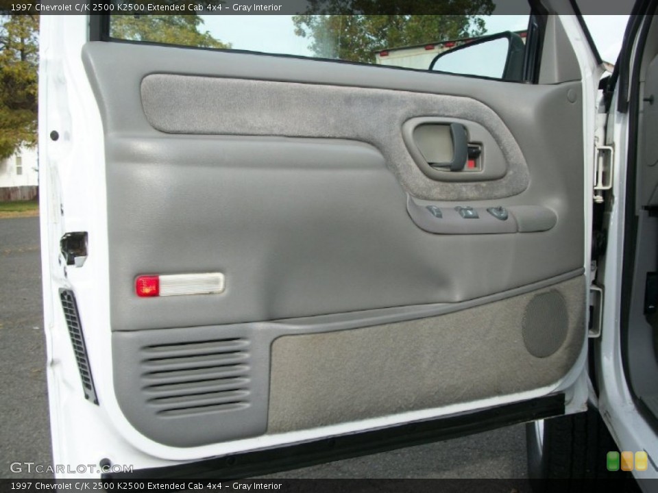 Gray Interior Door Panel for the 1997 Chevrolet C/K 2500 K2500 Extended Cab 4x4 #73058301