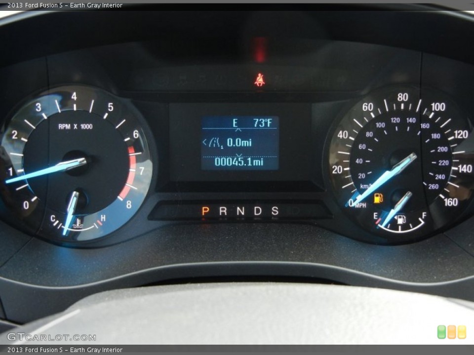 Earth Gray Interior Gauges for the 2013 Ford Fusion S #73059592