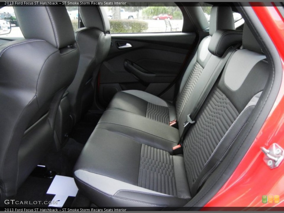 ST Smoke Storm Recaro Seats Interior Rear Seat for the 2013 Ford Focus ST Hatchback #73060182
