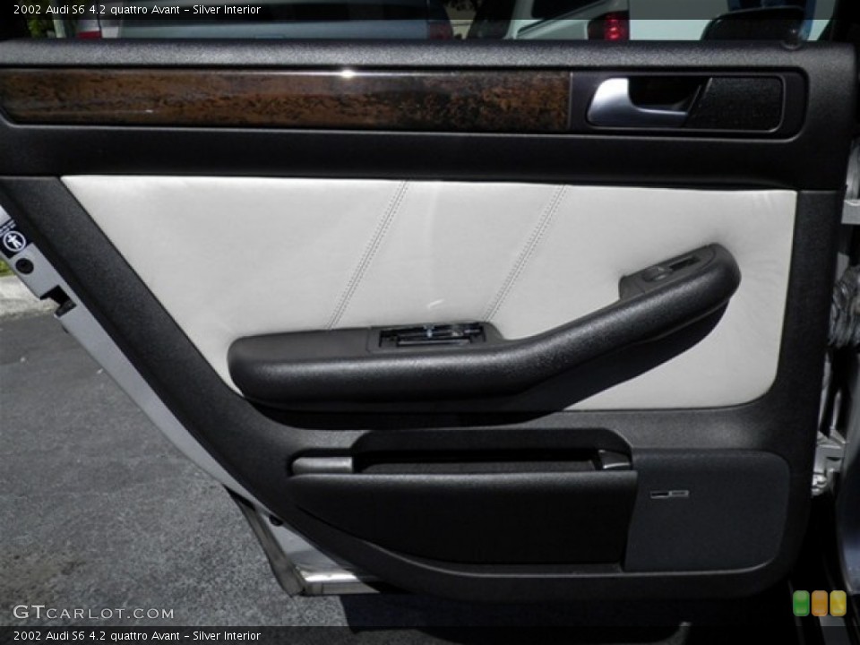 Silver Interior Door Panel for the 2002 Audi S6 4.2 quattro Avant #73064134