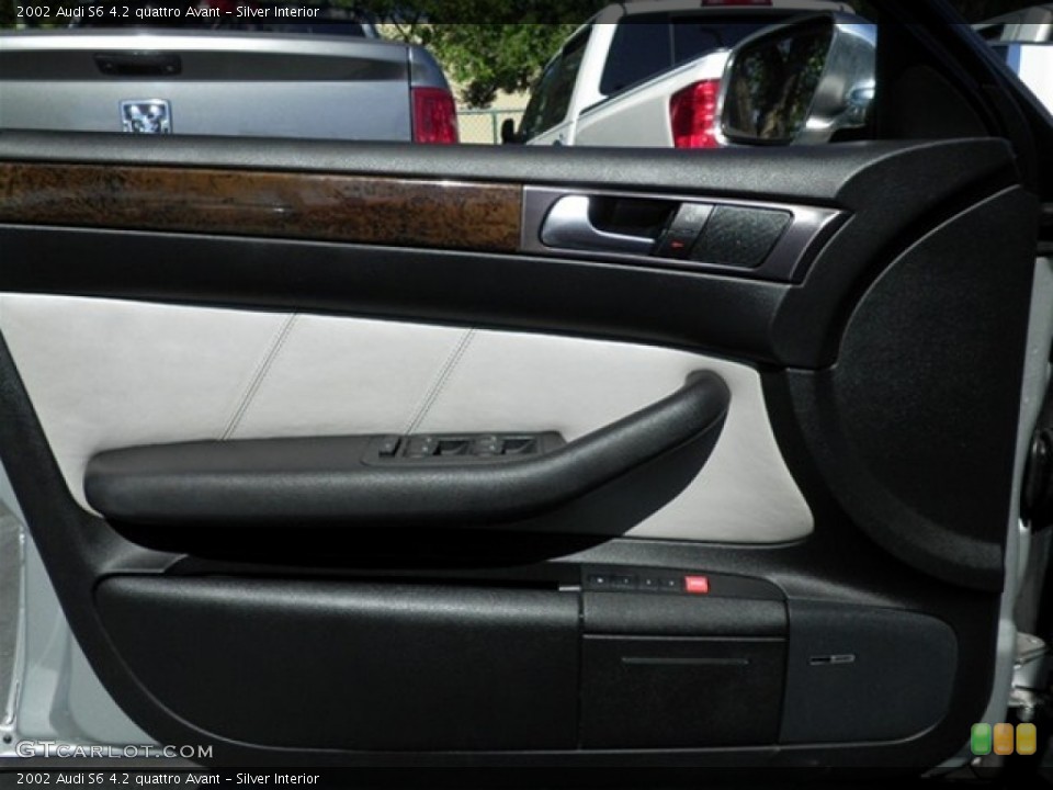 Silver Interior Door Panel for the 2002 Audi S6 4.2 quattro Avant #73064157