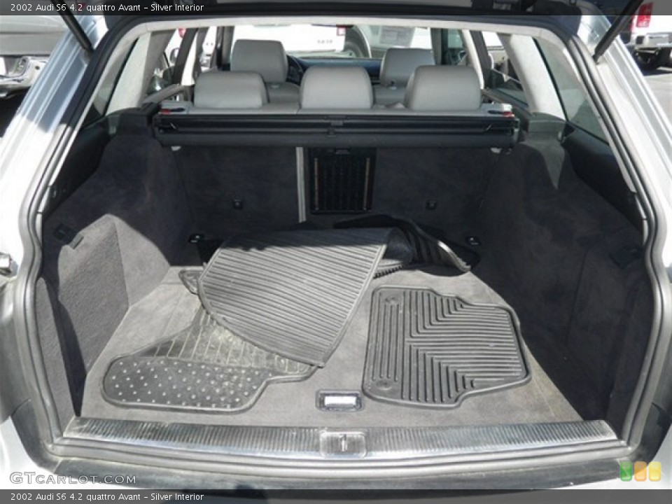 Silver Interior Trunk for the 2002 Audi S6 4.2 quattro Avant #73064561