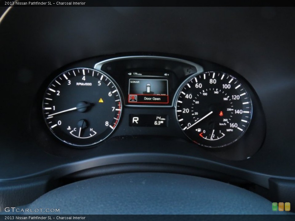 Charcoal Interior Gauges for the 2013 Nissan Pathfinder SL #73064857