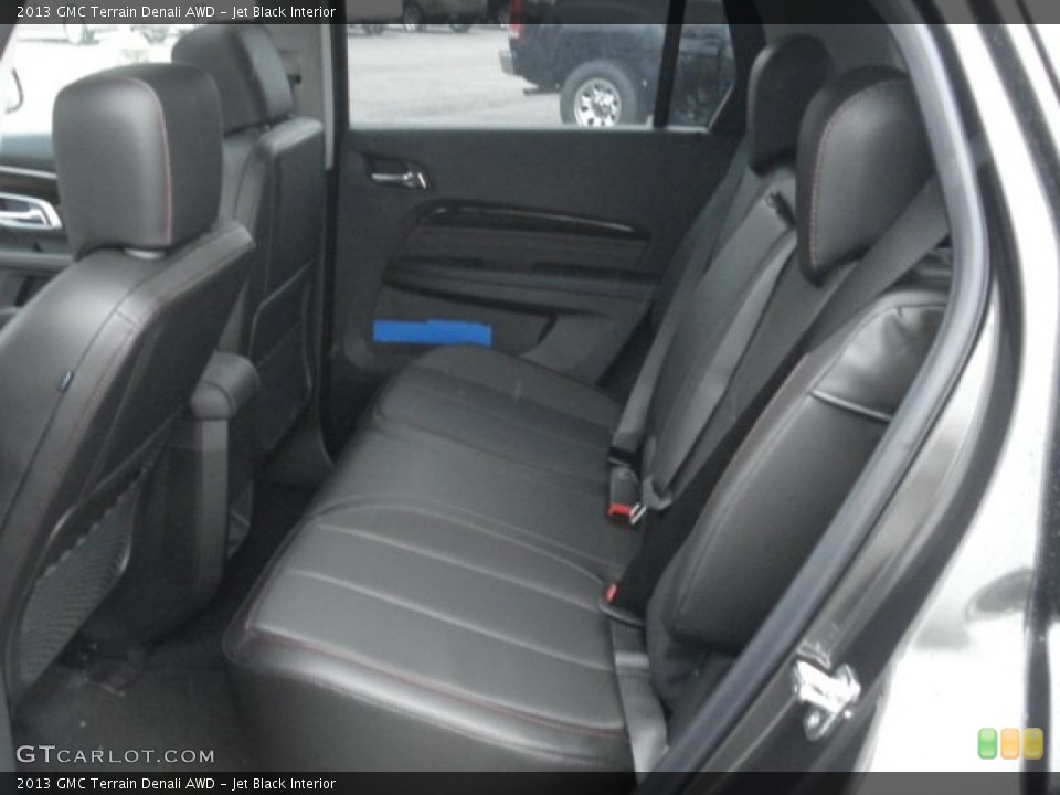 Jet Black Interior Rear Seat for the 2013 GMC Terrain Denali AWD #73065809