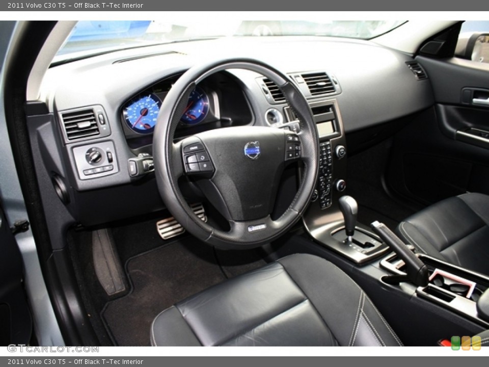 Off Black T-Tec 2011 Volvo C30 Interiors