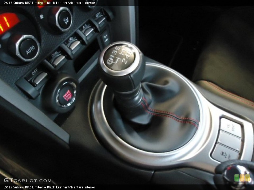 Black Leather/Alcantara Interior Transmission for the 2013 Subaru BRZ Limited #73070331