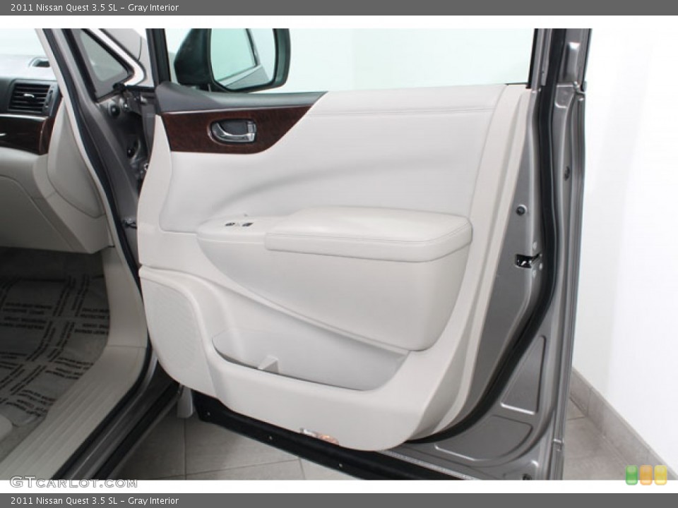 Gray Interior Door Panel for the 2011 Nissan Quest 3.5 SL #73072274