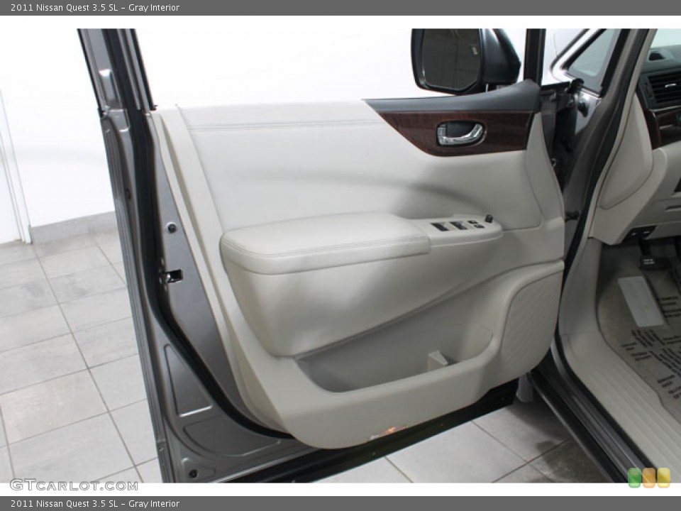 Gray Interior Door Panel for the 2011 Nissan Quest 3.5 SL #73072296