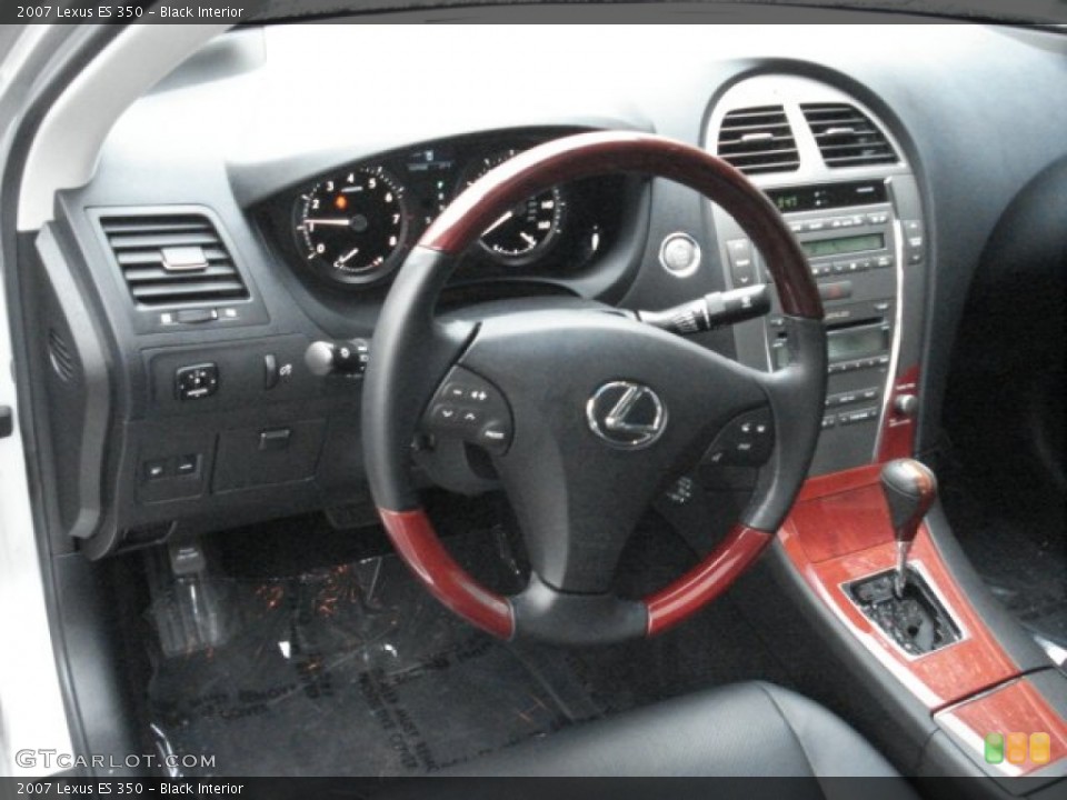Black Interior Prime Interior for the 2007 Lexus ES 350 #73073292