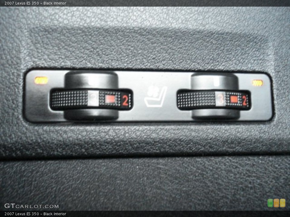 Black Interior Controls for the 2007 Lexus ES 350 #73073457