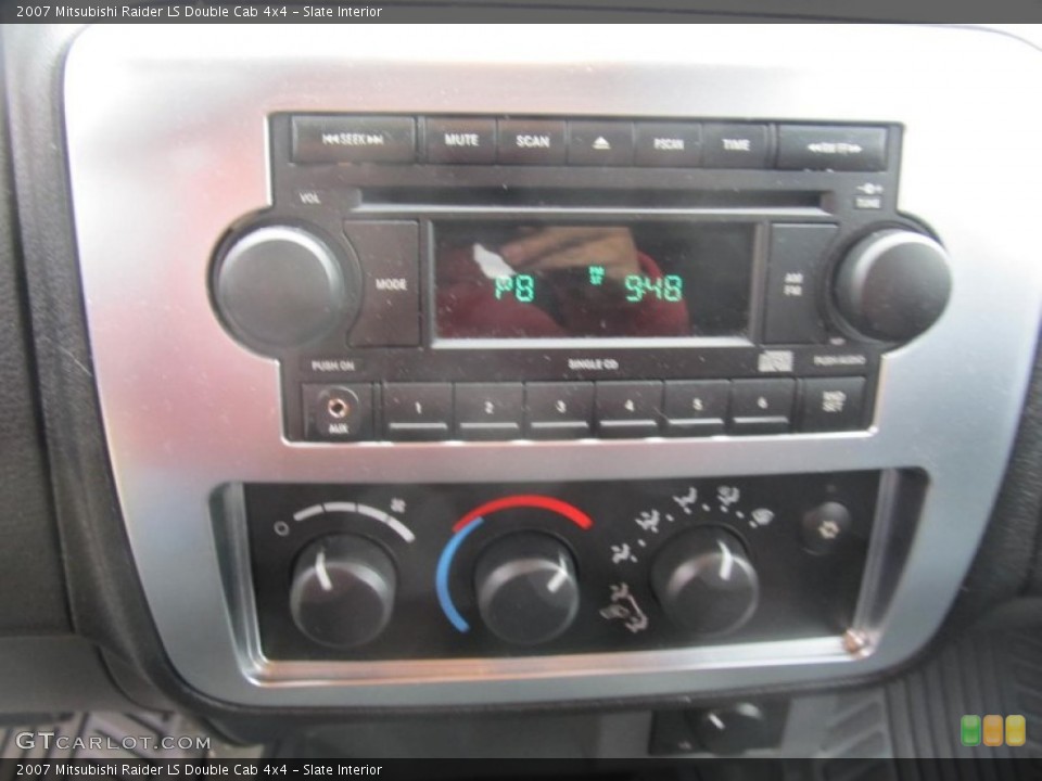 Slate Interior Controls for the 2007 Mitsubishi Raider LS Double Cab 4x4 #73073712