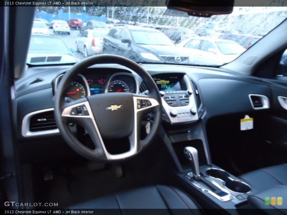Jet Black Interior Dashboard for the 2013 Chevrolet Equinox LT AWD #73075579