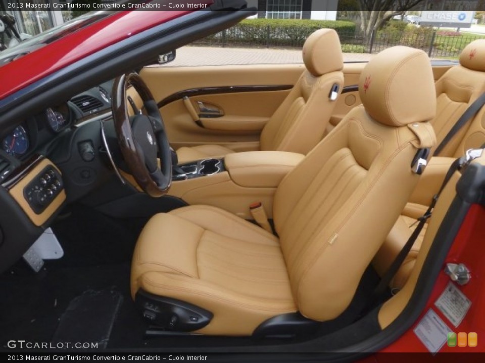 Cuoio Interior Front Seat for the 2013 Maserati GranTurismo Convertible GranCabrio #73079808