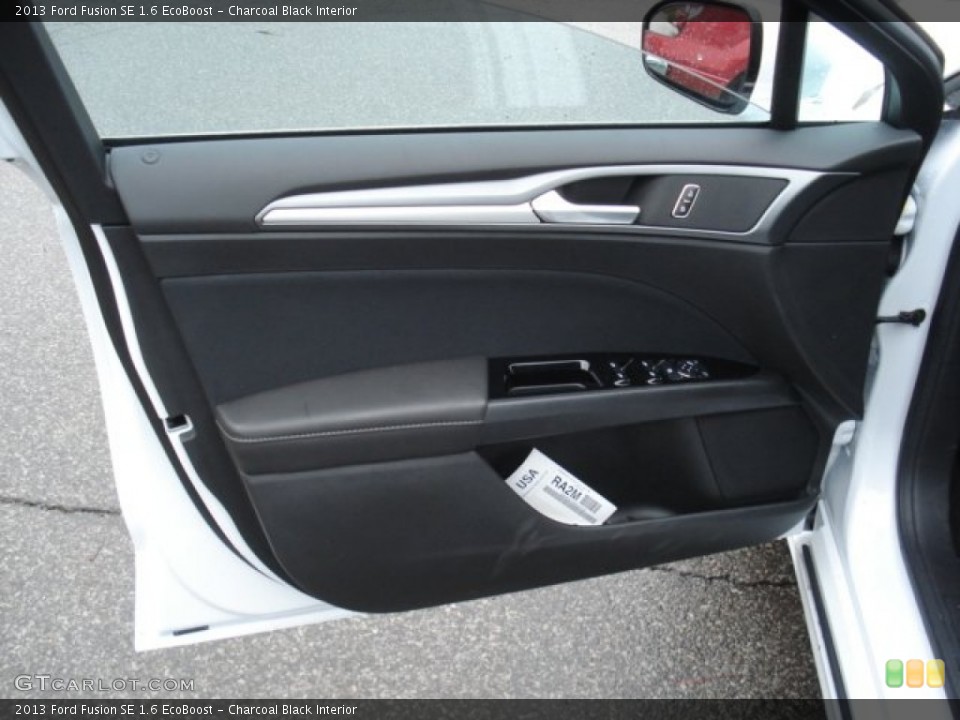 Charcoal Black Interior Door Panel for the 2013 Ford Fusion SE 1.6 EcoBoost #73080397