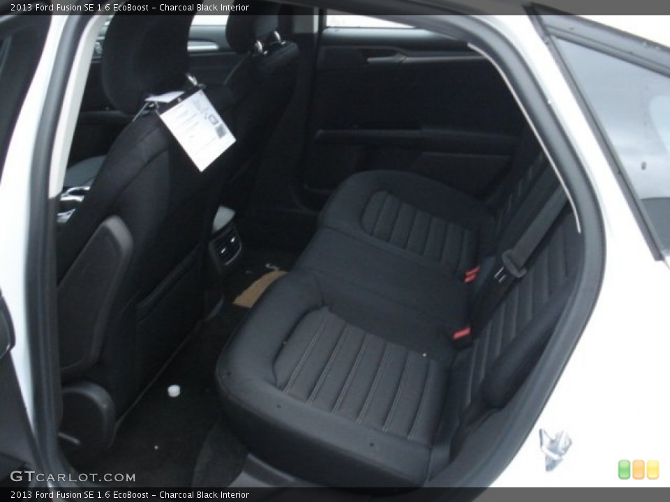 Charcoal Black Interior Rear Seat for the 2013 Ford Fusion SE 1.6 EcoBoost #73080417
