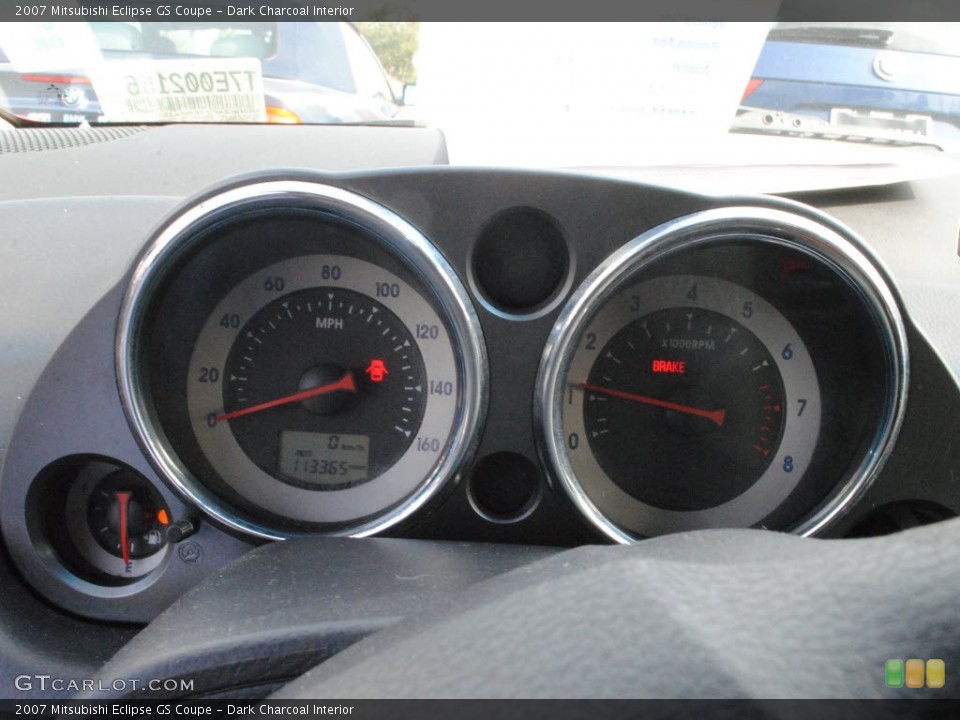 Dark Charcoal Interior Gauges for the 2007 Mitsubishi Eclipse GS Coupe #73081269