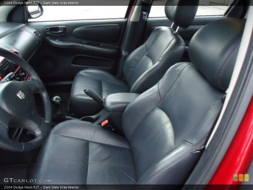 Dark Slate Gray Interior Front Seat for the 2004 Dodge Neon R/T #73084803