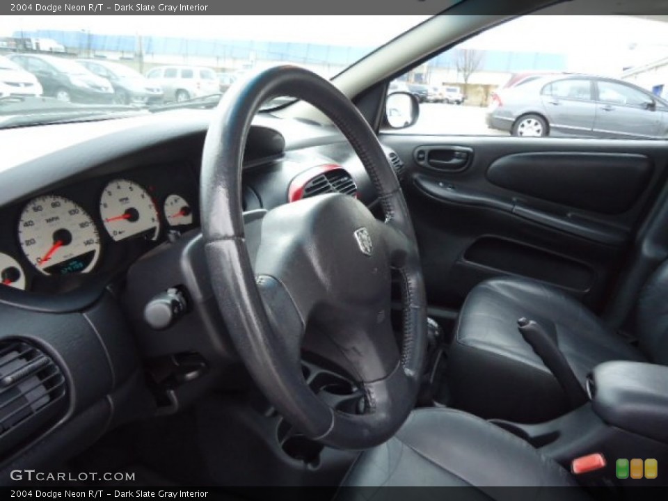 Dark Slate Gray Interior Steering Wheel for the 2004 Dodge Neon R/T #73084917