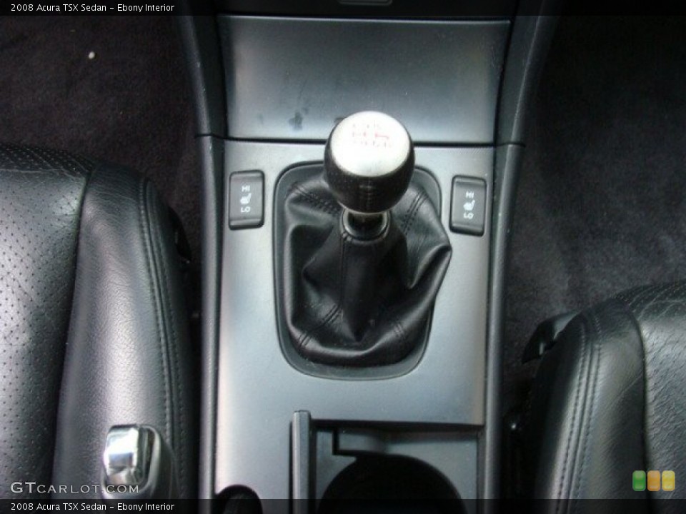 Ebony Interior Transmission for the 2008 Acura TSX Sedan #73085233