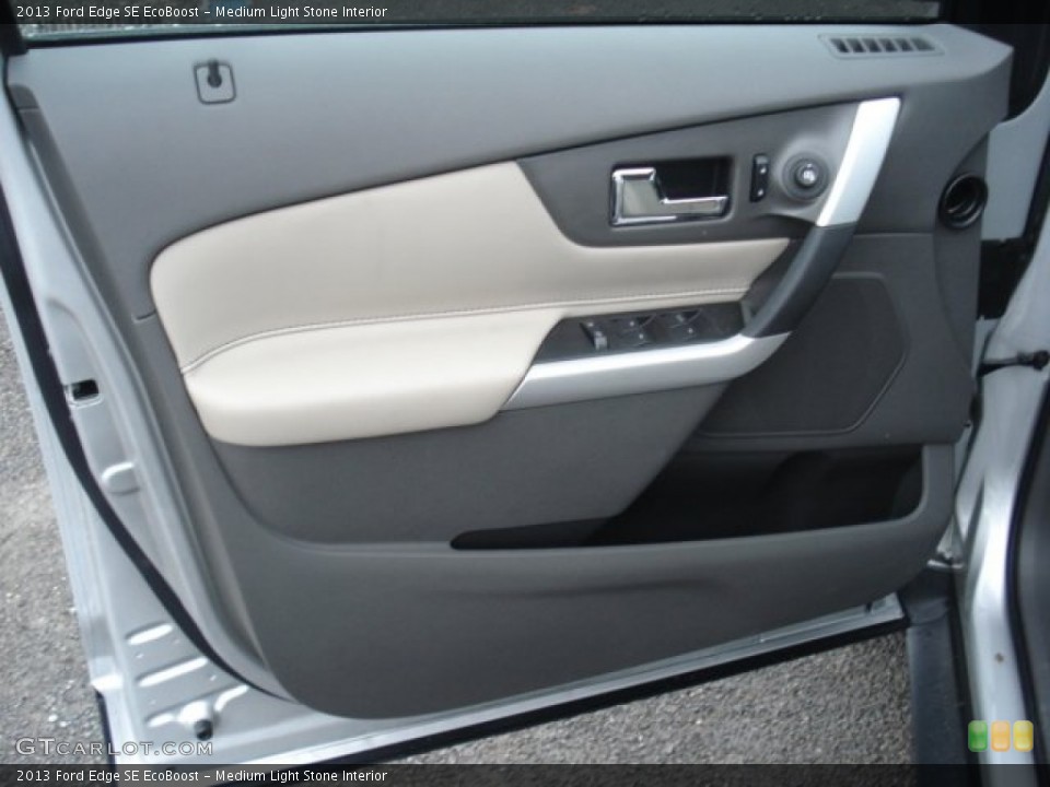 Medium Light Stone Interior Door Panel for the 2013 Ford Edge SE EcoBoost #73086177