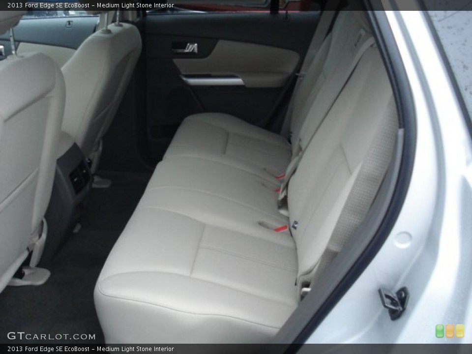 Medium Light Stone Interior Rear Seat for the 2013 Ford Edge SE EcoBoost #73086195
