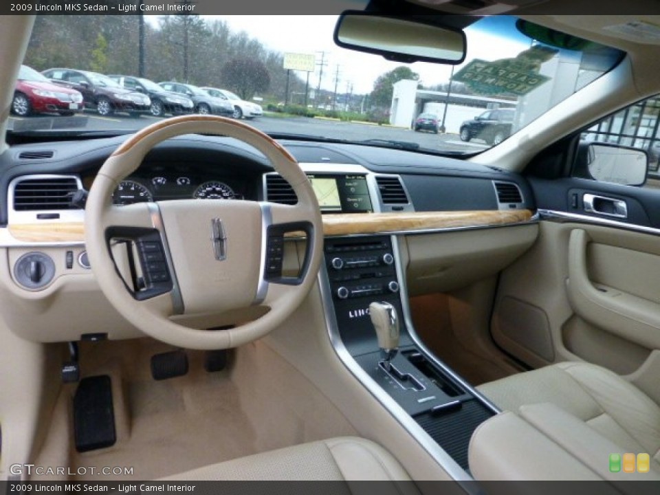Light Camel Interior Prime Interior for the 2009 Lincoln MKS Sedan #73086432