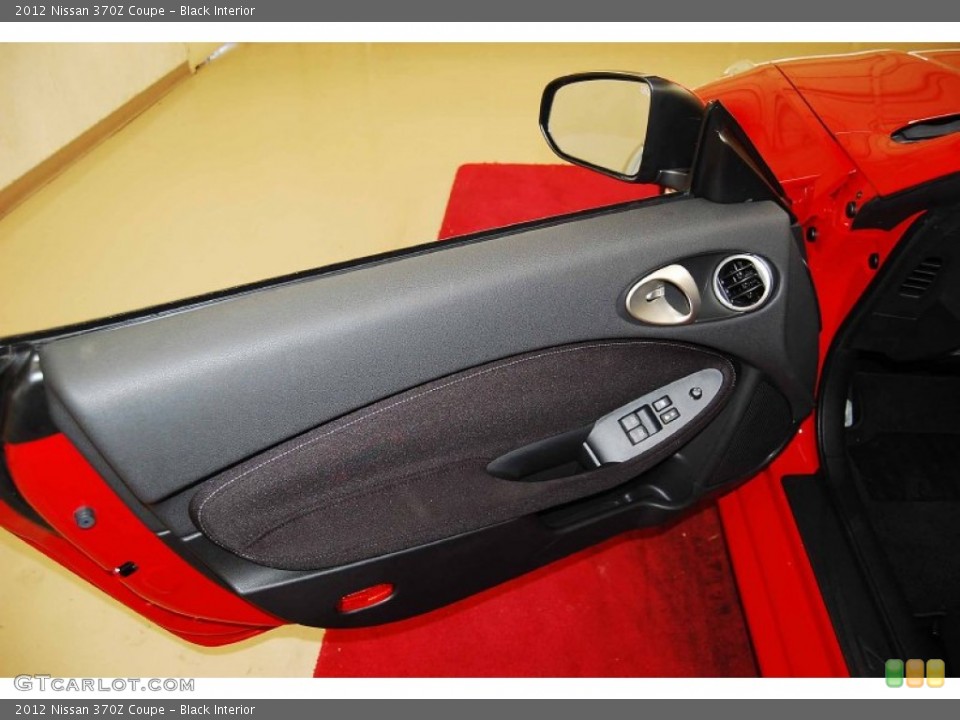 Black Interior Door Panel for the 2012 Nissan 370Z Coupe #73088073