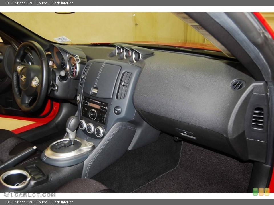 Black Interior Dashboard for the 2012 Nissan 370Z Coupe #73088220