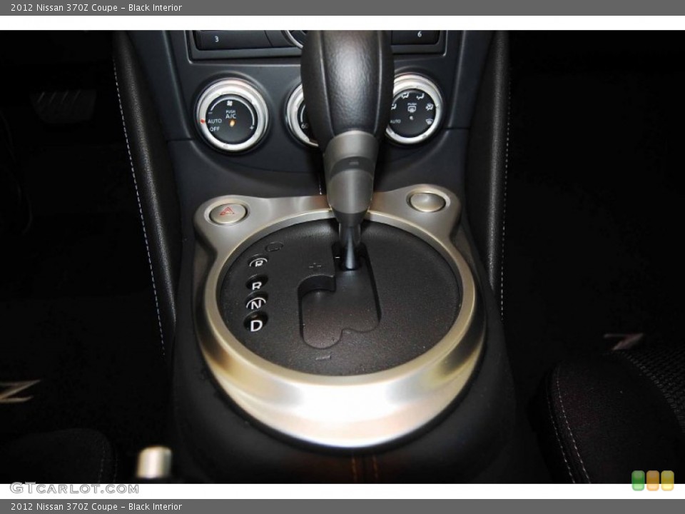 Black Interior Transmission for the 2012 Nissan 370Z Coupe #73088245