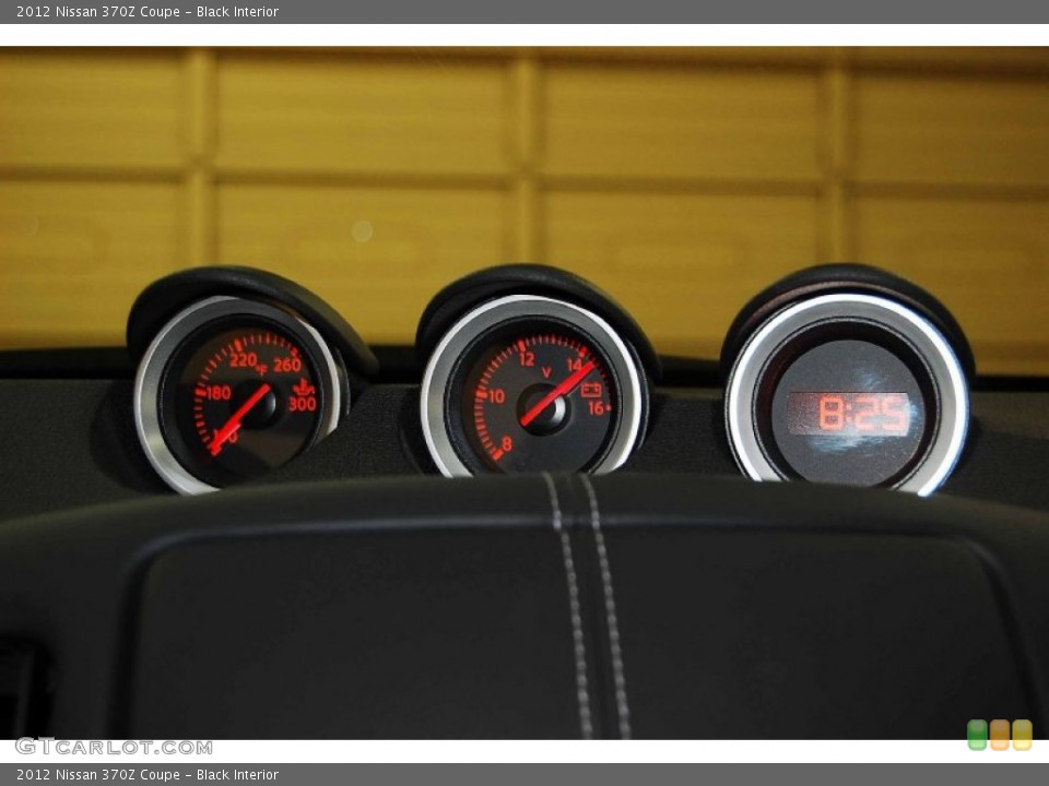 Black Interior Gauges for the 2012 Nissan 370Z Coupe #73088277