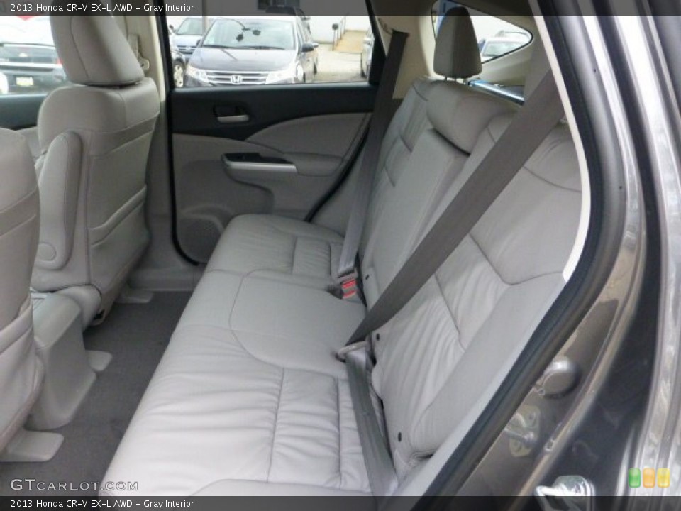 Gray Interior Rear Seat for the 2013 Honda CR-V EX-L AWD #73088493
