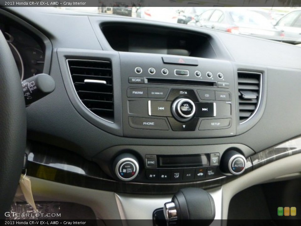 Gray Interior Controls for the 2013 Honda CR-V EX-L AWD #73088619
