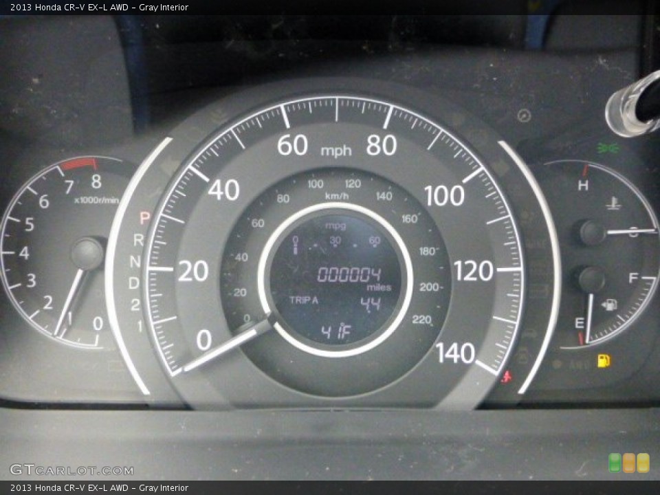 Gray Interior Gauges for the 2013 Honda CR-V EX-L AWD #73088646