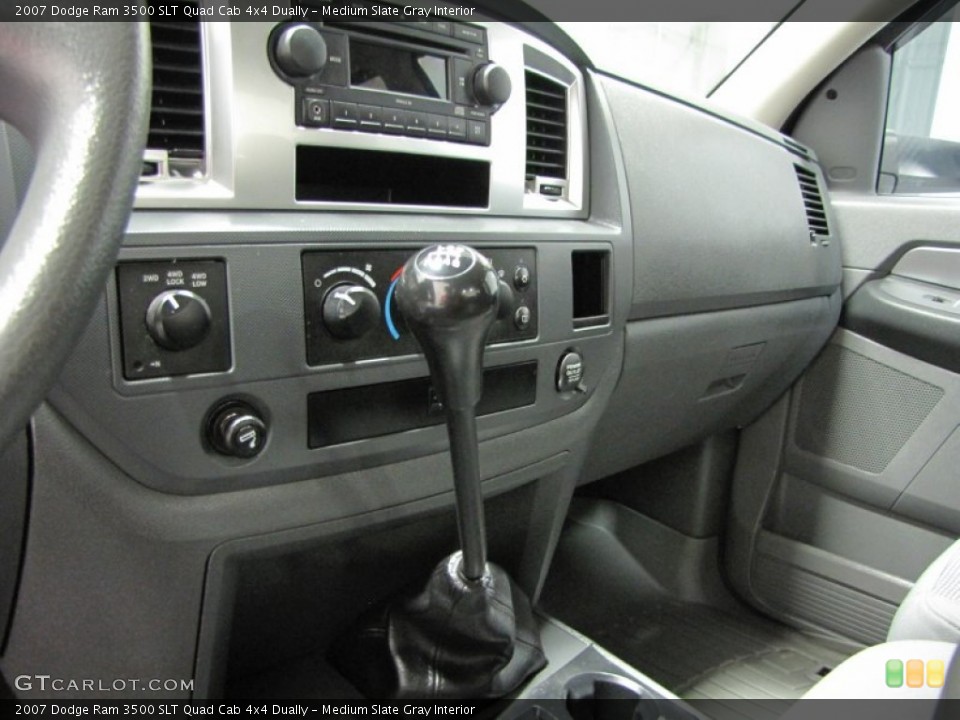 Medium Slate Gray Interior Transmission for the 2007 Dodge Ram 3500 SLT Quad Cab 4x4 Dually #73089753