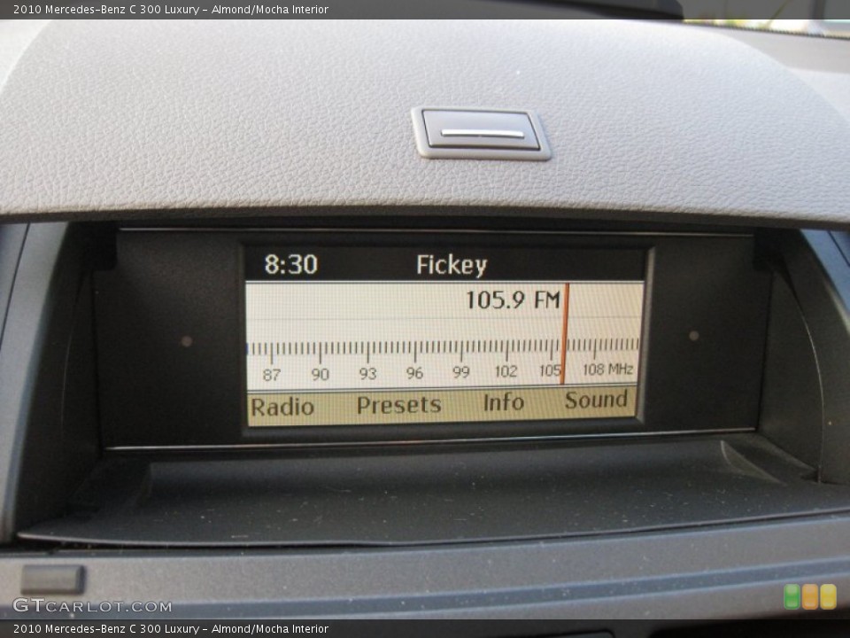 Almond/Mocha Interior Audio System for the 2010 Mercedes-Benz C 300 Luxury #73090753