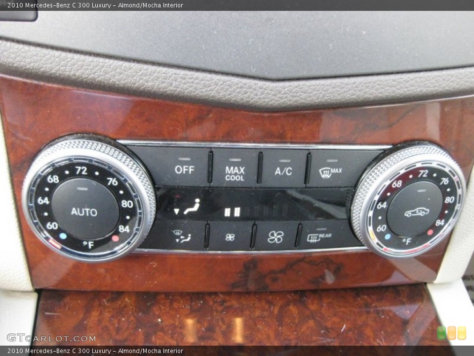 Almond/Mocha Interior Controls for the 2010 Mercedes-Benz C 300 Luxury #73090839