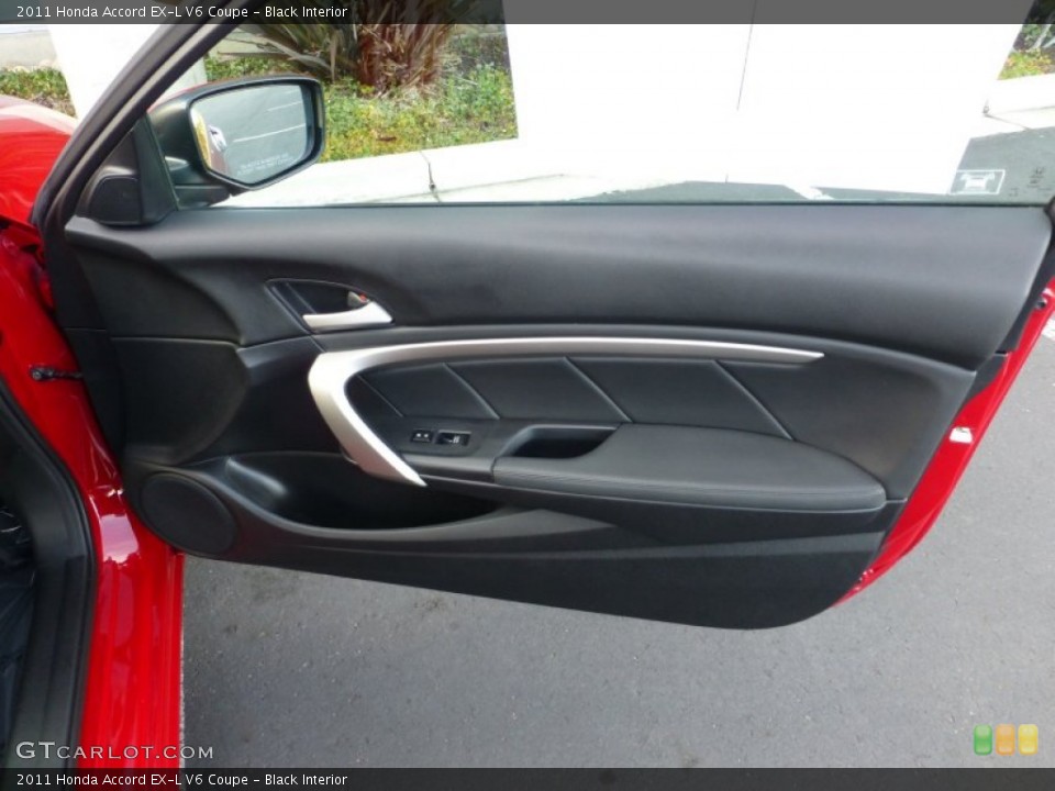 Black Interior Door Panel for the 2011 Honda Accord EX-L V6 Coupe #73092090