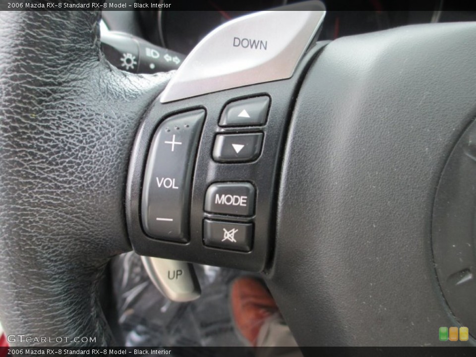 Black Interior Controls for the 2006 Mazda RX-8  #73094289