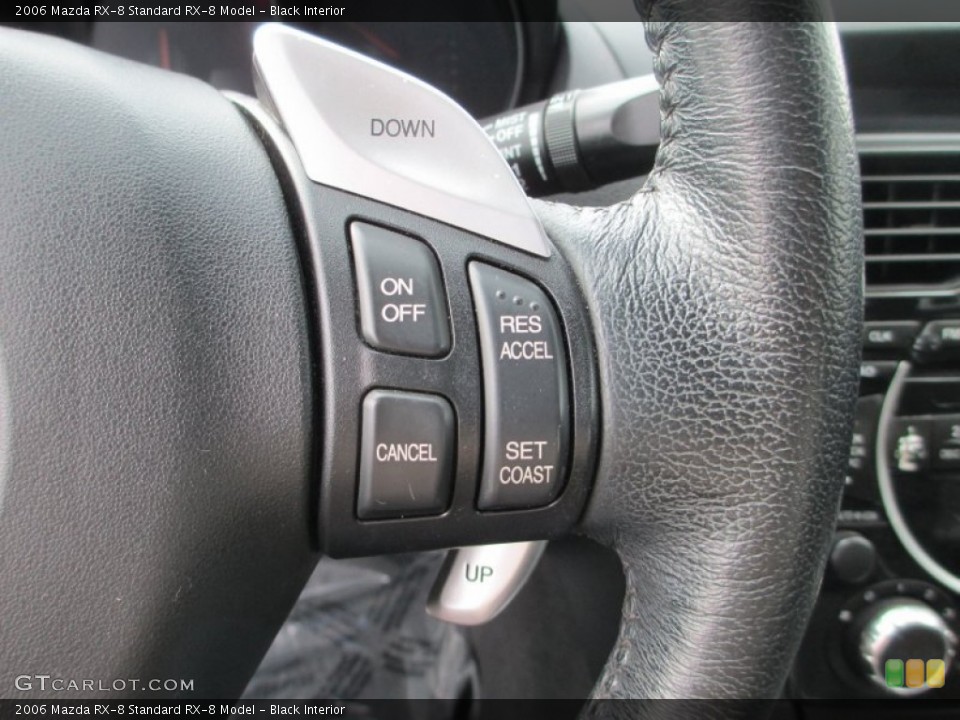Black Interior Controls for the 2006 Mazda RX-8  #73094307