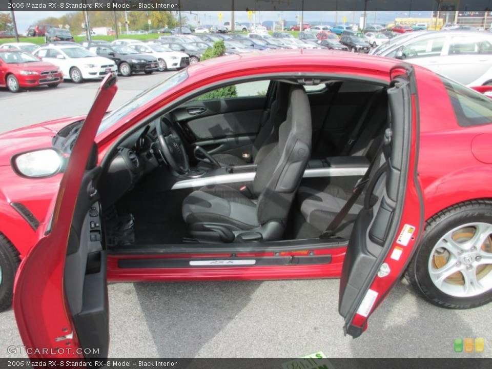 Black Interior Photo for the 2006 Mazda RX-8  #73094442