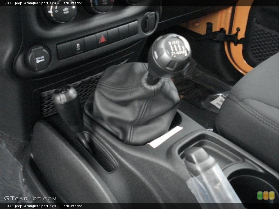 Black Interior Transmission for the 2013 Jeep Wrangler Sport 4x4 #73097184