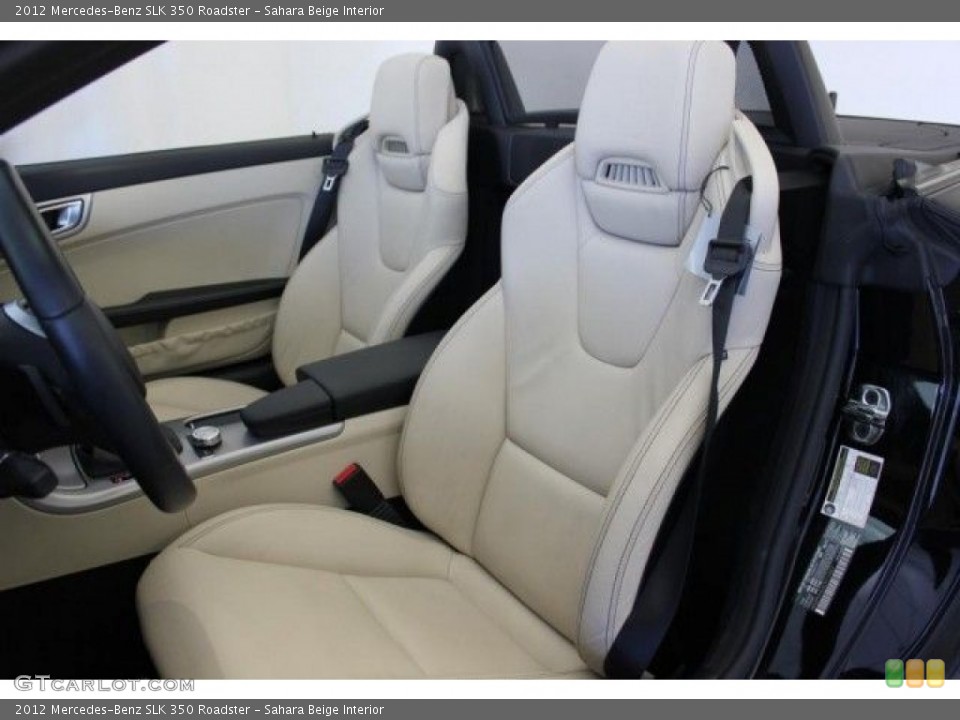 Sahara Beige Interior Front Seat for the 2012 Mercedes-Benz SLK 350 Roadster #73097301